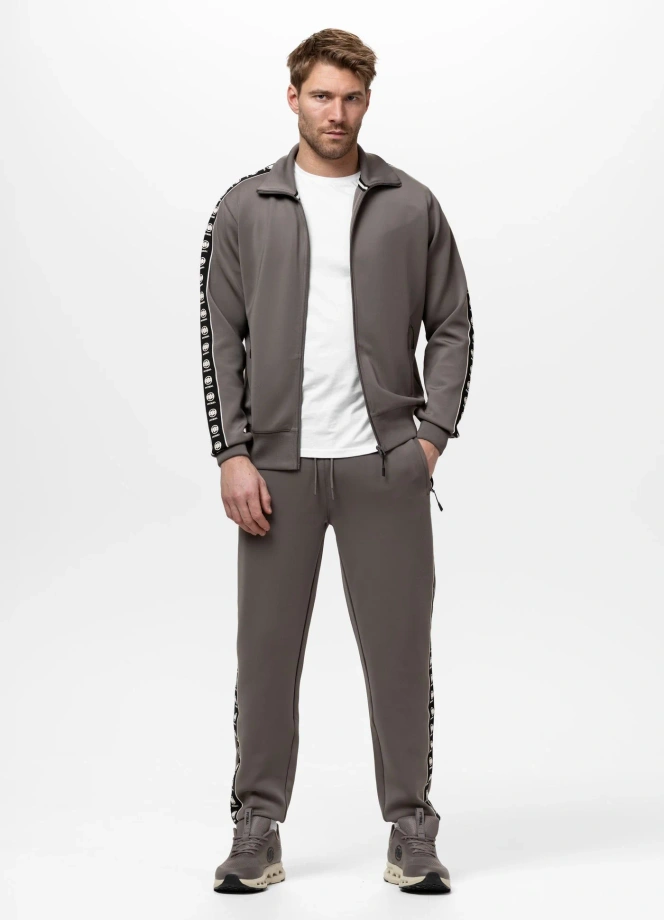 Bluza męska rozpinana Pit Bull Powers 26 taupe
