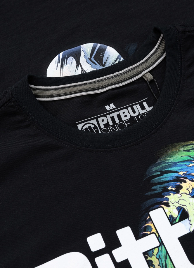 Koszulka męska T-Shirt Pit Bull Pitbull Camino czarna