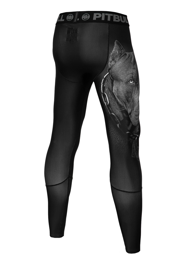 Leginsy techniczne Pit Bull Pitbull Leggins Born in 1989 czarne