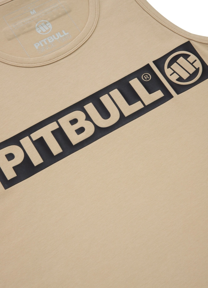 Koszulka męska tank top Pit Bull Pitbull Hilltop 25 beżowy