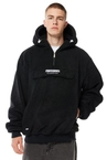 Kurtka przejściowa polarowa Mass Denim Frontside 2.0 czarna