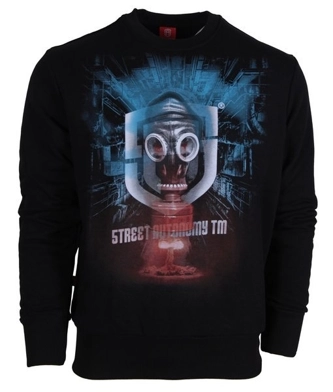 Bluza bez kaptura Street Autonomy Toxic black