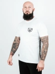 Koszulka męska t-shirt Środowisko Miejskie Miś Lampas biała