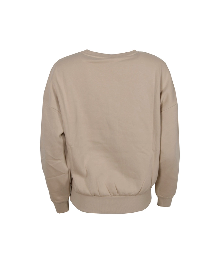 Bluza damska klasyczna Prosto Klasyk Dina crewneck beżowa