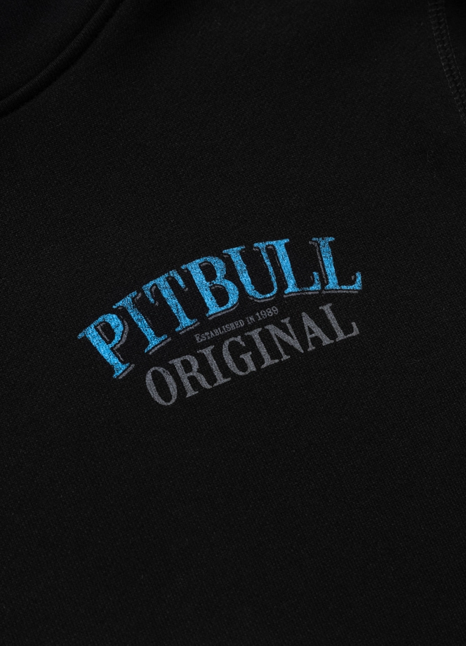 Bluza męska z kapturem Pit Bull Midnight czarna