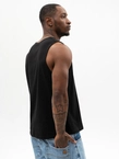Koszulka męska tank top Jigga Wear Simple Crown czarna