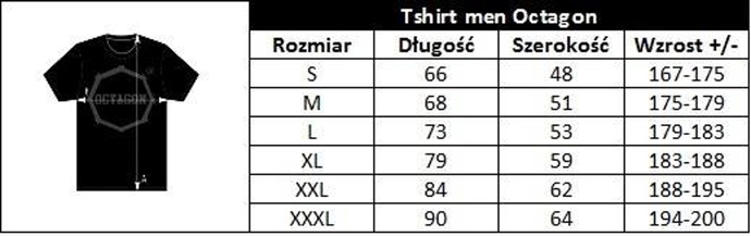 Koszulka T-shirt Octagon Regular white