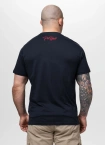 Koszulka męska T-Shirt Pit Bull Pitbull El Jeffe granatowa