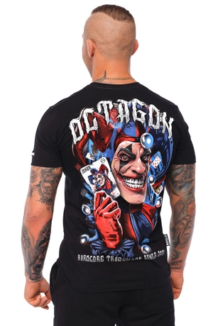 Koszulka męska T-shirt Octagon Joker czarna