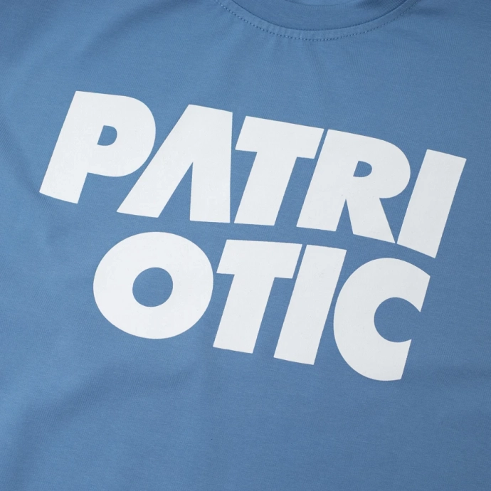 Koszulka męska T-shirt Patriotic CLS Wave niebieska