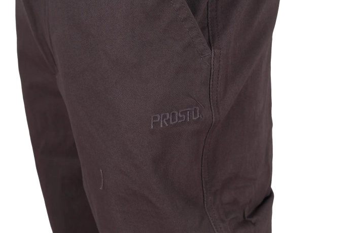 Spodnie męskie jogger chino Prosto Klasyk Geepz grafitowe