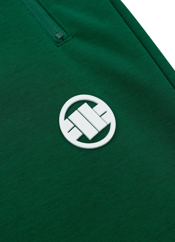 Spodnie dresowe męskie Pitbull Tricot Carson zielone