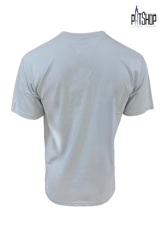 Koszulka męska t-shirt Prosto Varsity jasno niebieska