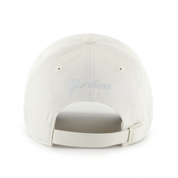 Czapka z daszkiem 47 Brand New York Yankees Foundation Script Clean Up kremowo/niebieska