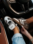 Buty sneakersy damskie Olavoga Anaty leopard