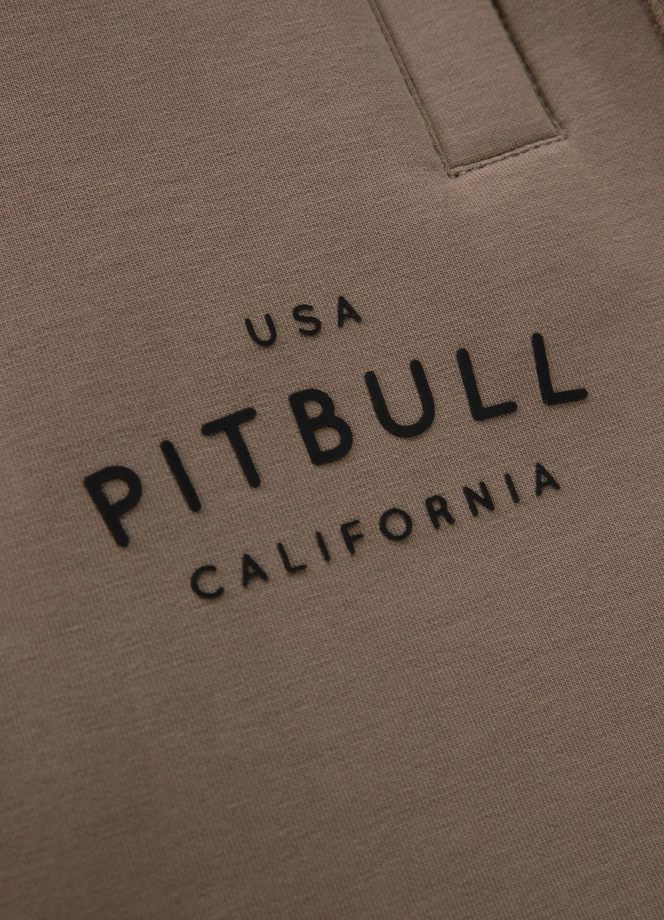 Spodnie męskie dresowe Pitbull Pit Bull Sampson taupe