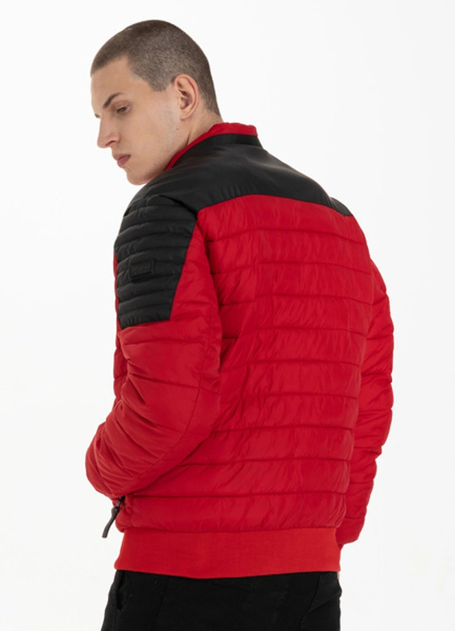 Kurtka przejsciowa Pit Bull Vickers Jacket red/black