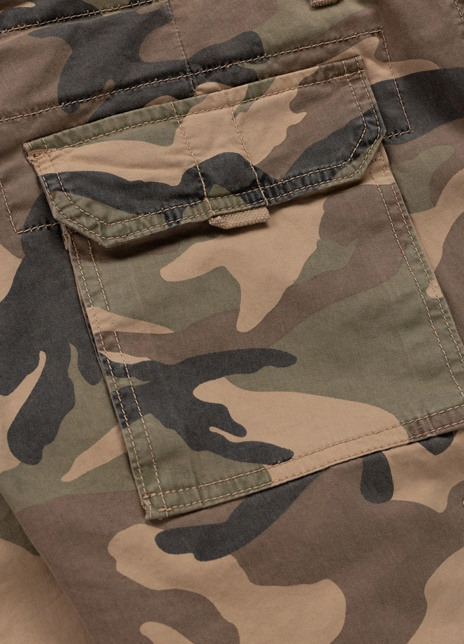 Spodenki szorty bojówki męskie Pitbull Volmer camo