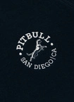 Bluza męska z kapturem Pit Bull San Diego CA ciemno granatowa