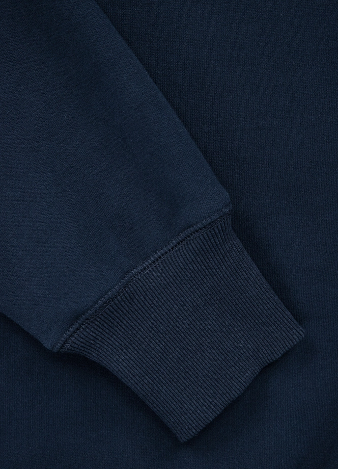 Bluza męska Pitbull Pit Bull Small Logo 24 crewneck granatowa