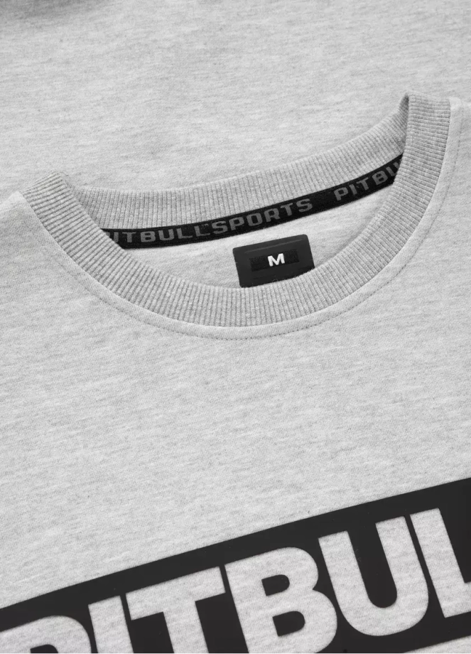 Bluza męska Pitbull Pit Bull Beyer 24 crewneck szara