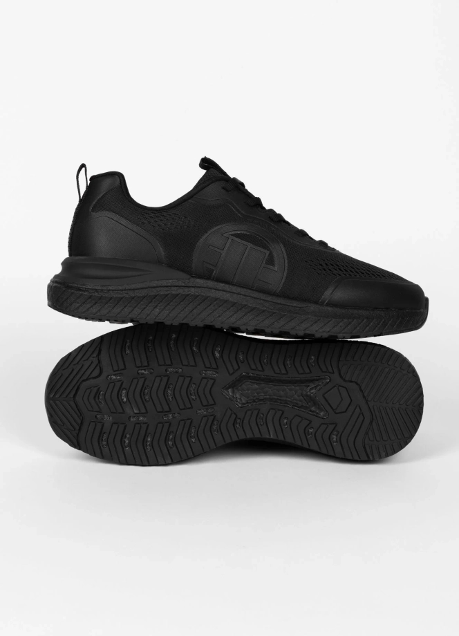 Buty sportowe sneakersy Pit Bull Dogwood czarno/czarne