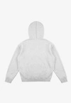 Bluza męska z kapturem oversize Prosto Check szara