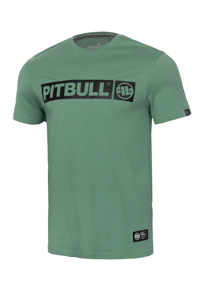 Koszulka męska T-Shirt Pit Bull Pitbull Hilltop 25 miętowa zielona