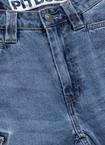 Spodenki szorty jeans bojówki męskie Pitbull Classic Wash Strandway niebieskie