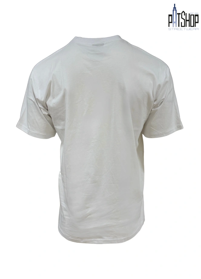 Koszulka męska t-shirt Prosto Varsity biała