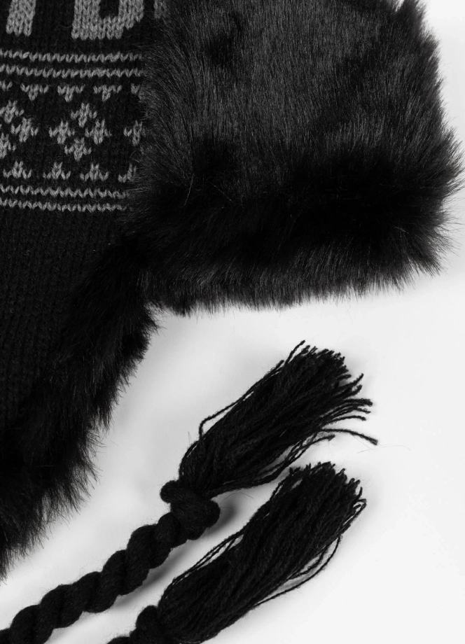 Czapka zimowa Pit Bull Mission Bay 25 czarna/szara