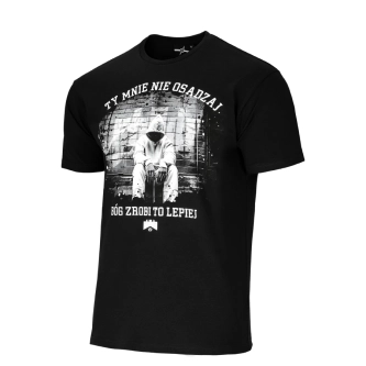Koszulka męska T-shirt Chada Proceder Ty Mnie Nie Osądzaj czarna