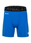 Spodenki sportowe legginsy Pit Bull Performance Pro+ Runway niebieskie