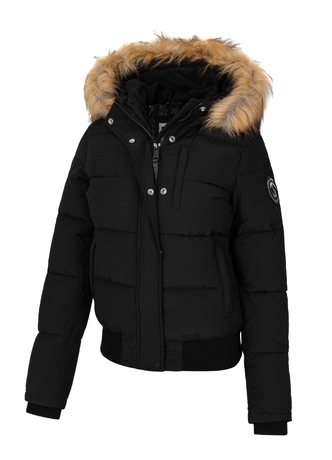 Kurtka damska zimowa z kapturem Pit Bull Azalea Hooded Jacket czarna