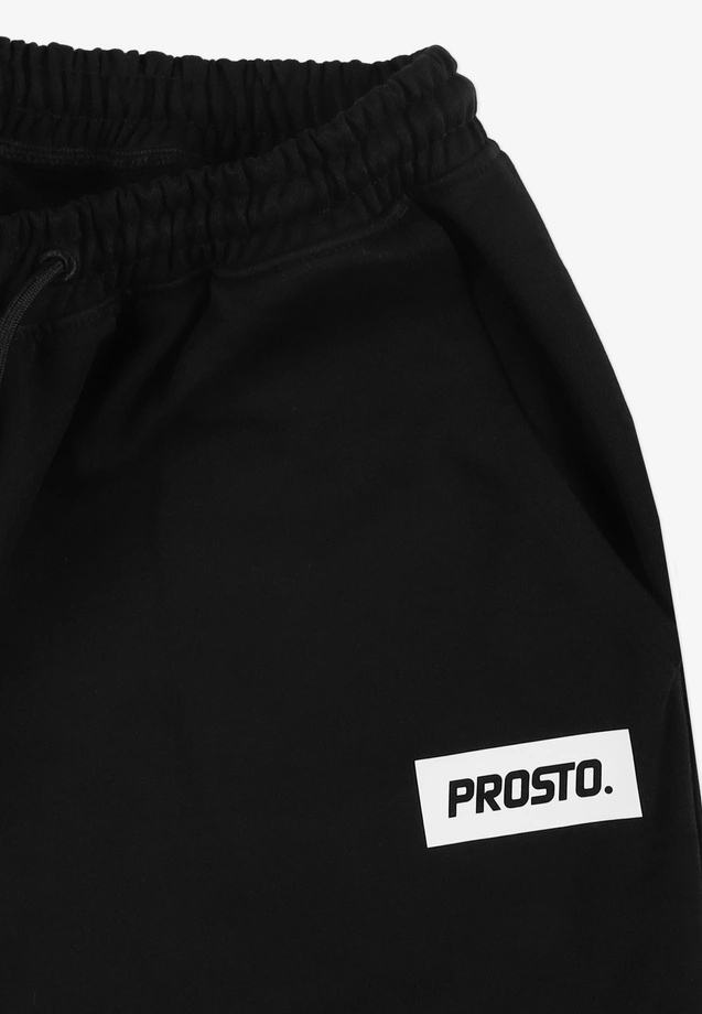 Spodnie dresowe męskie Baggy Prosto Box czarne