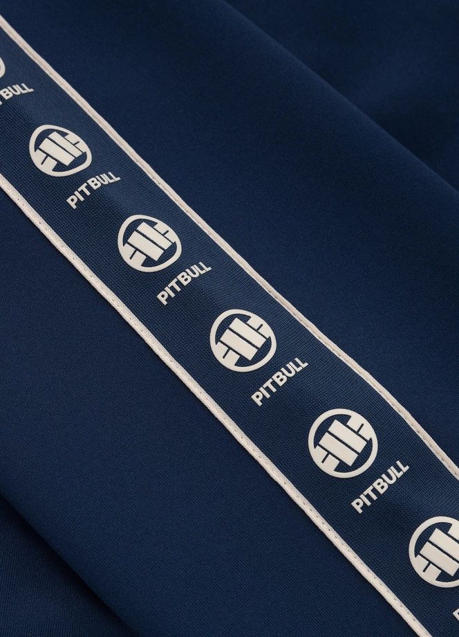 Komplet dresowy krótki Pitbull Pit Bull Powers niebieski