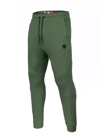 Spodnie dresowe męskie Pitbull Pit Bull West Coast Dolphin zielone