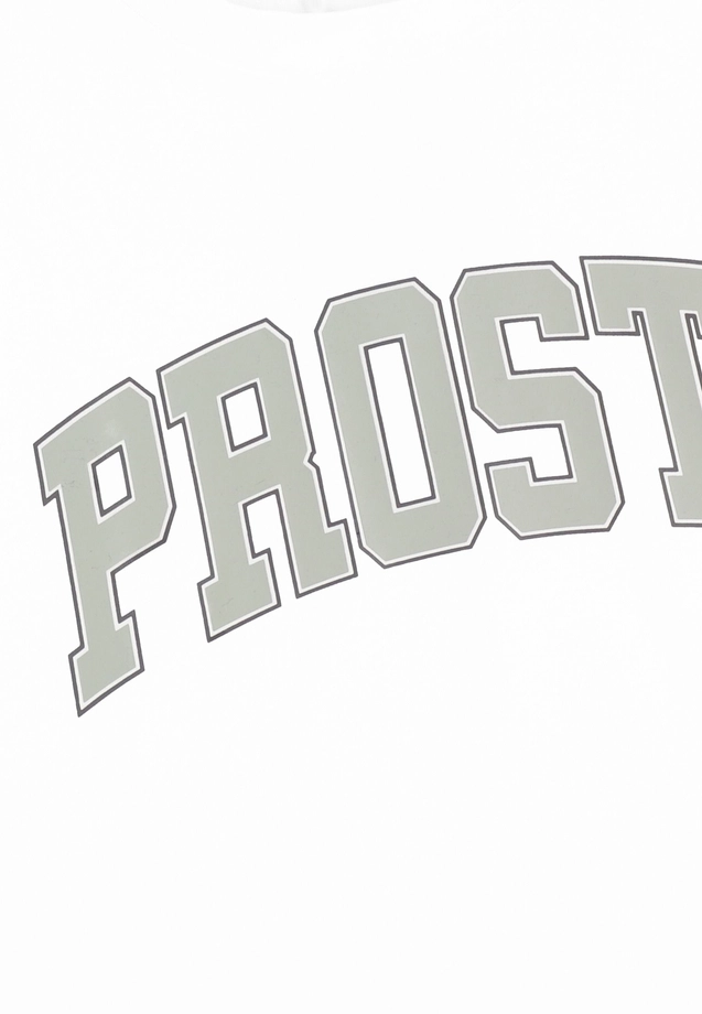 Koszulka męska t-shirt Prosto College biała