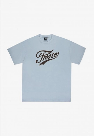 Koszulka męska t-shirt Prosto Varsity jasno niebieska