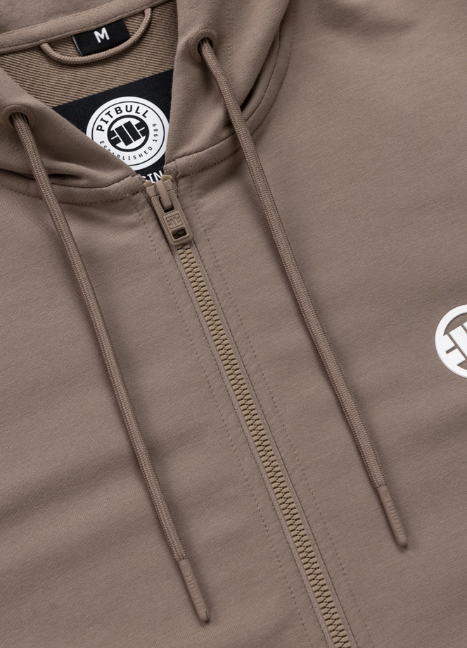 Komplet dresowy męski Pit Bull Small Logo Nugget brązowy