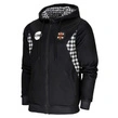 Bluza męska z kapturem Patriotic Epis Motorsport Ogień na tłoki ZIP czarna