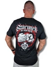 Koszulka męska T-shirt Ciemna Strefa Szacunek czarna