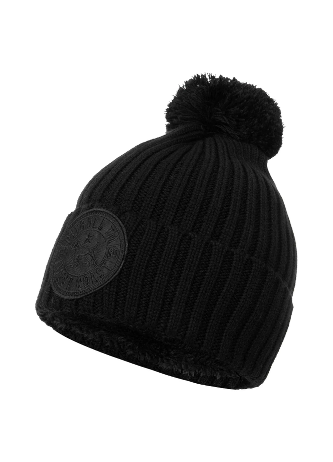 Czapka zimowa Pit Bull Beanie California Dog czarna