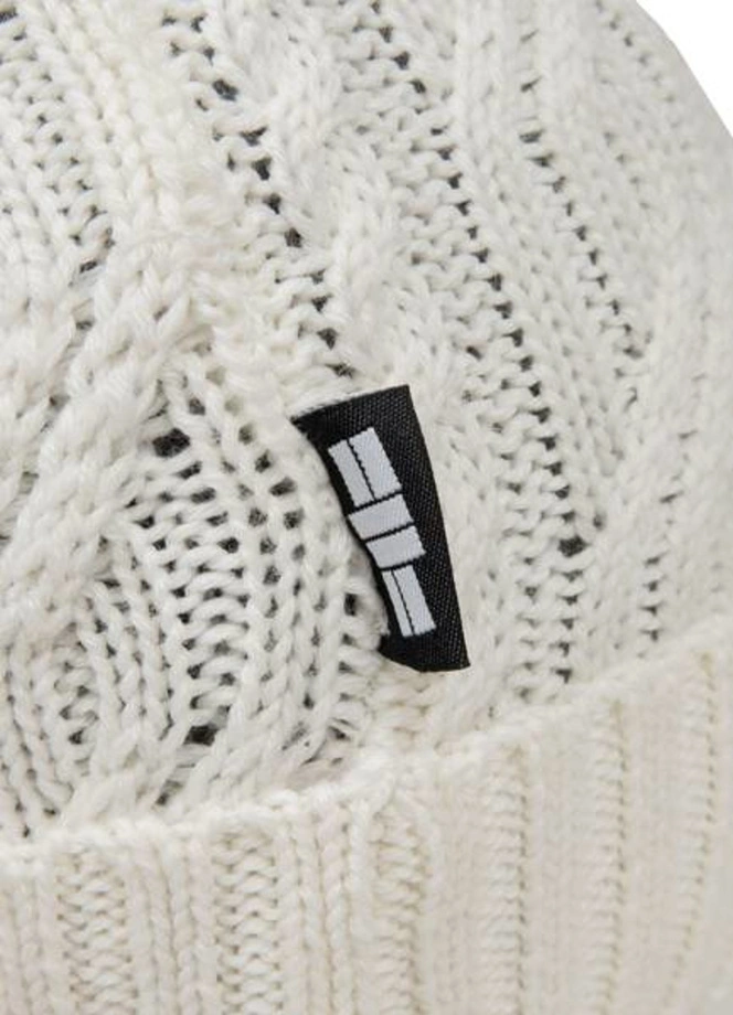 Czapka zimowa z pomponem Pit Bull Beanie Bubble Snow Crew 24 biała
