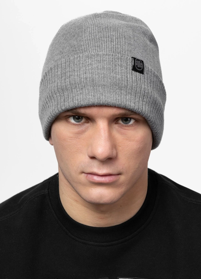 Czapka zimowa Pit Bull Small Logo II 25 szara