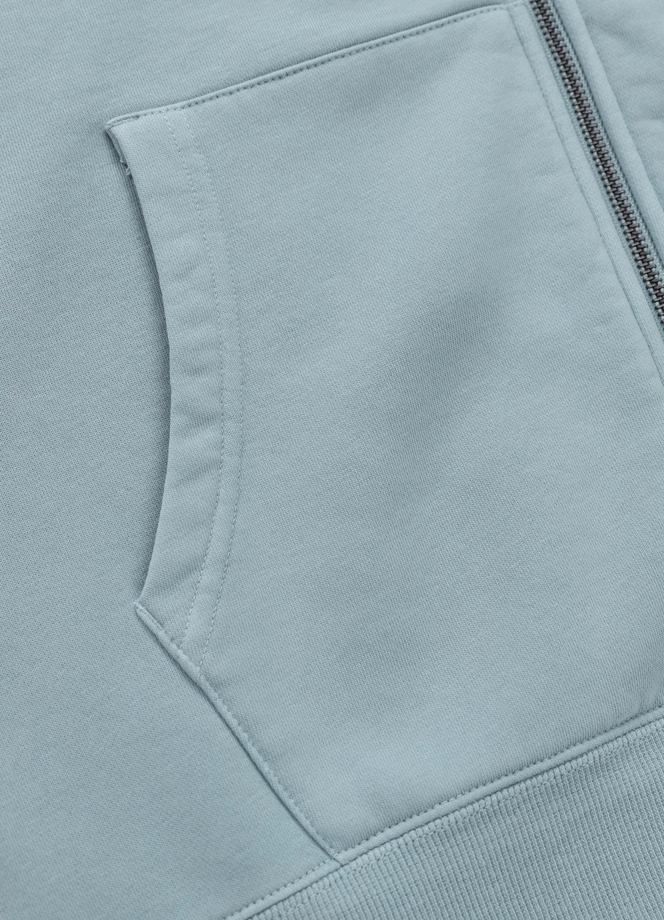 Komplet dresowy męski Pitbull Pit Bull Lancaster 2 ZIP Washed jasno niebieska