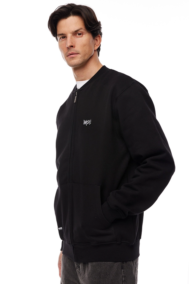 Bluza męska Mass Dnm Signature Patch Baseball czarna