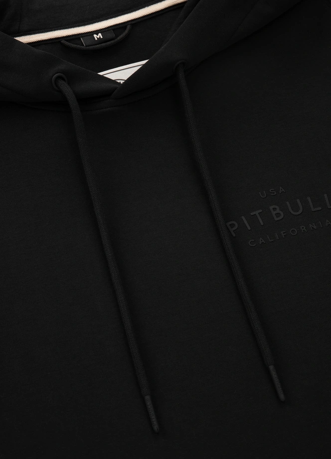 Bluza męska z kapturem Pitbull Pit Bull Sampson czarna