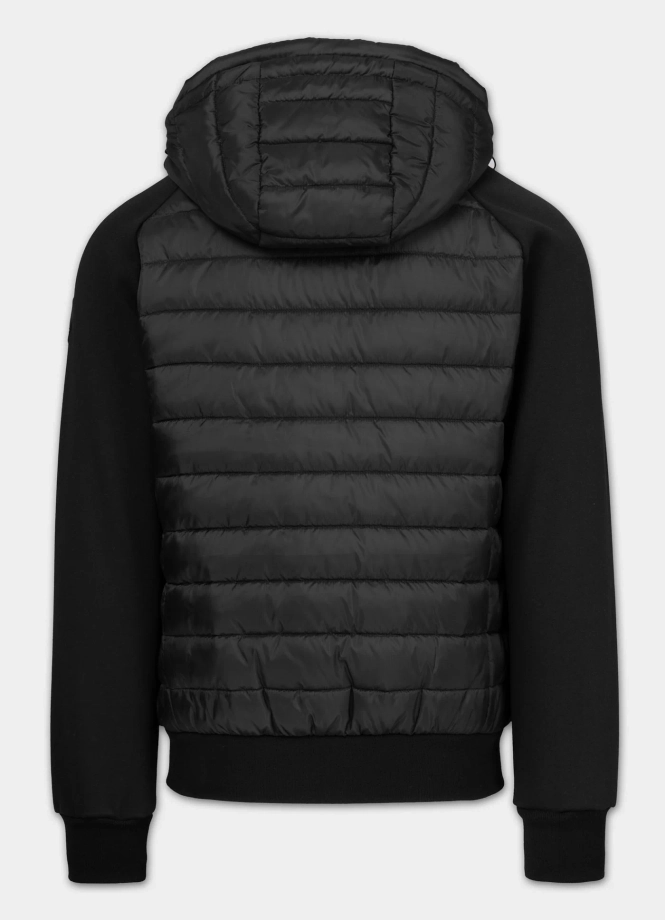 Kurtka męska przejściowa hybrydowa Pit Bull Palomar czarna