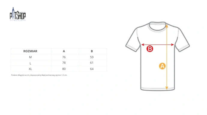 Koszulka męska t-shirt oversize Prosto Nine żółta